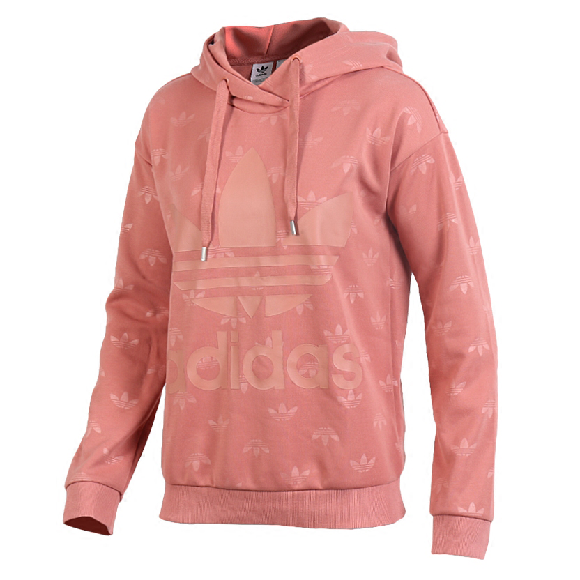 womens adidas pink hoodie