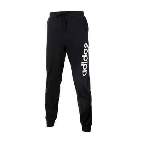 Adidas Pants Men – Black (big white letters) | SportsWearSpot