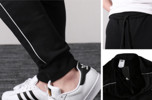 Adidas-Pants-Men-Black-side-stripef-300x199 Adidas Pants Men - Black side stripef
