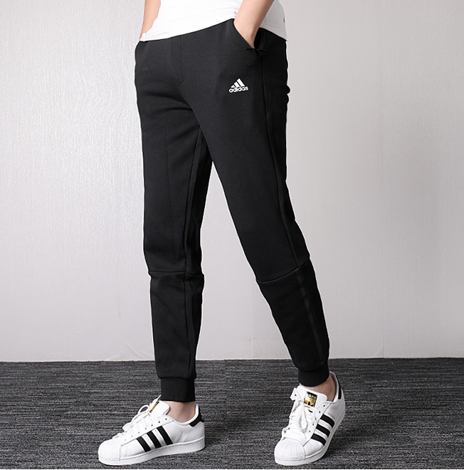 adidas black and white pants