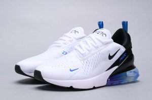 Nike-Air-Max-270-White-Black-Blued-300x197 Nike Air Max 270 - White Black Blued