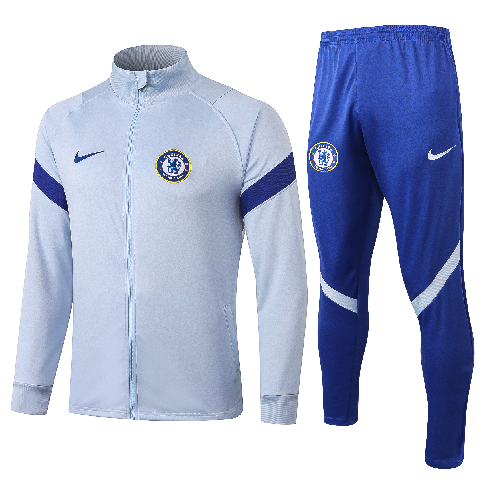 Chelsea Tracksuit 2020-2021 – White Blue