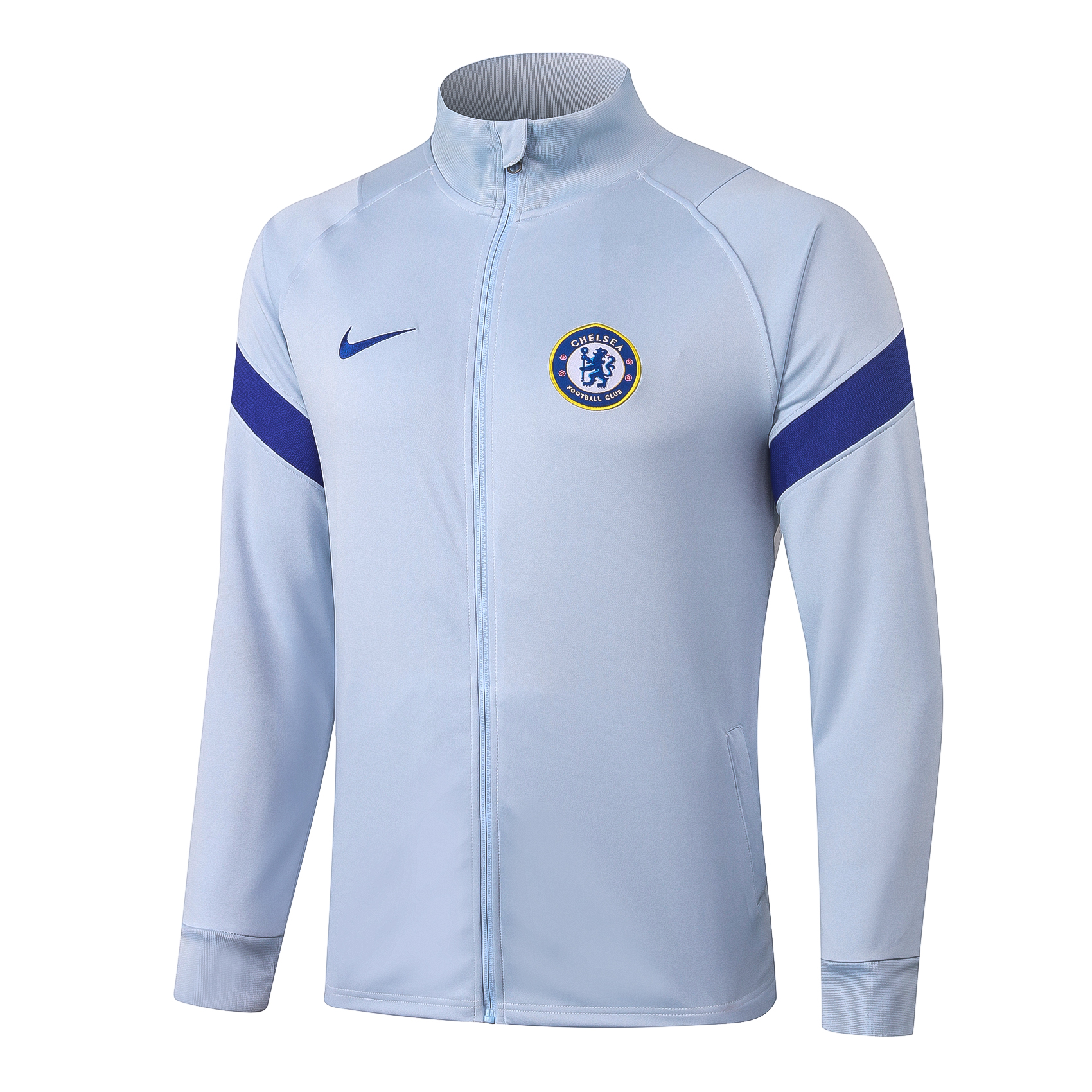 Chelsea Tracksuit Jacket 2020-2021 – White