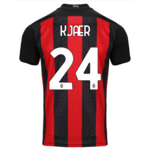 AC-Milan-Home-Jersey-2020-2021-Kjær-24-Printing-300x300 AC Milan Home Jersey 2020 2021 + Kjær 24 Printing