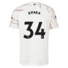 Arsenal Away Jersey 2020 2021 + Xhaka 34 Printing