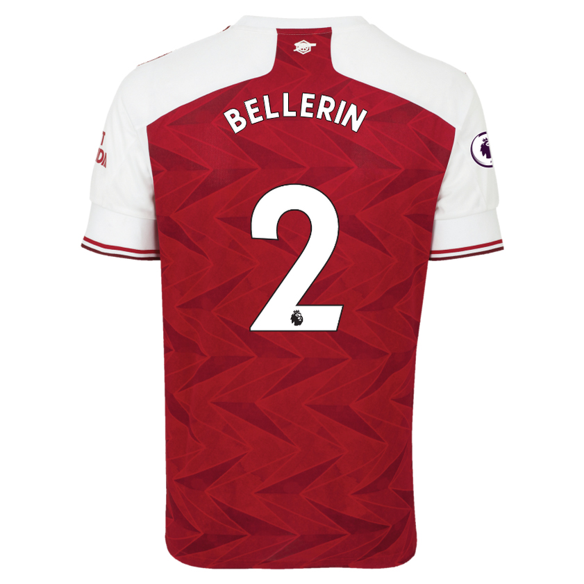 Arsenal Home Jersey 2020 2021 + Bellerin 2 Printing