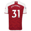 Arsenal Home Jersey 2020 2021 + Kolasinac 31 Printing
