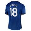 Chelsea Home Jersey 2020 2021 + Giroud 18 Printing