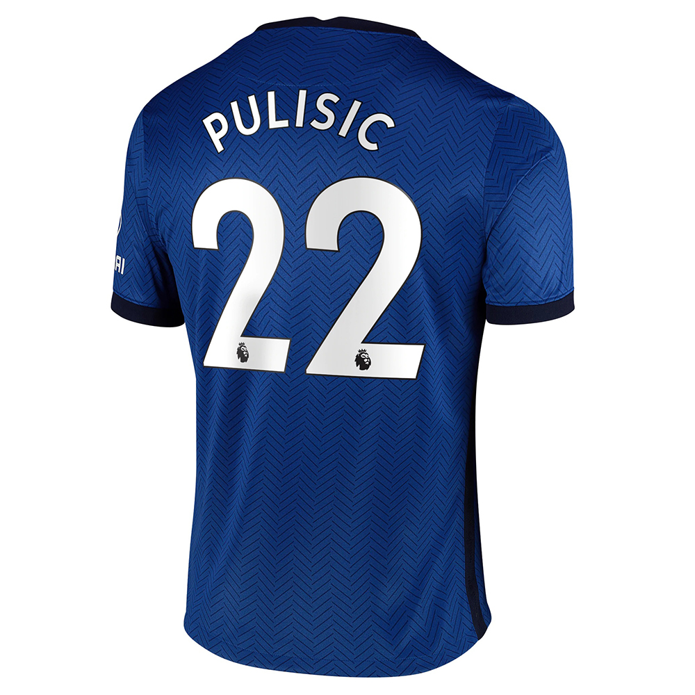 Chelsea Home Jersey 2020 2021 + Pulisic 22 Printing