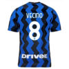 Inter Milan Home Jersey 2020 2021 + Vecino 8 Printing