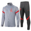 Liverpool Tracksuit 2020 2021 – Light Grey Grey