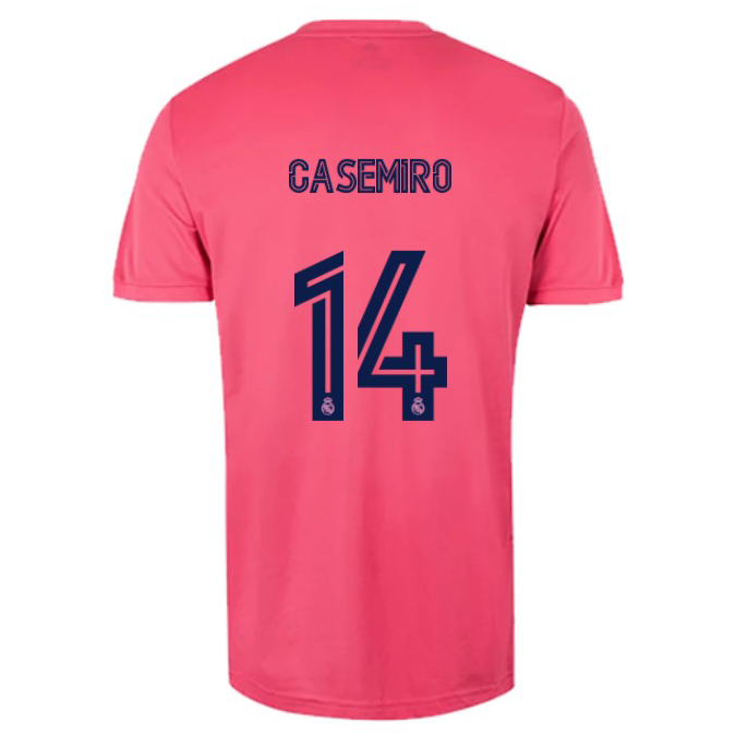 Real Madrid Away Jersey 2020-2021 + Casemiro 14 Printing