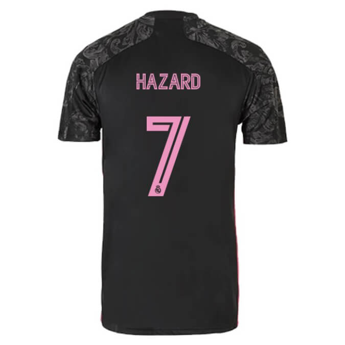 Real Madrid Third Jersey 2020-2021 + Hazard 7 Printing