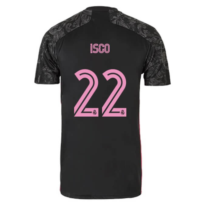 Real Madrid Third Jersey 2020-2021 + Isco 22 Printing