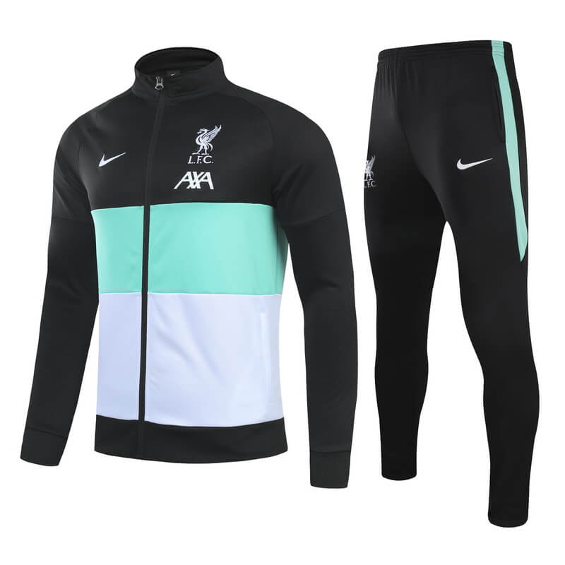 Liverpool Tracksuit 2020 2021 – Black Green White