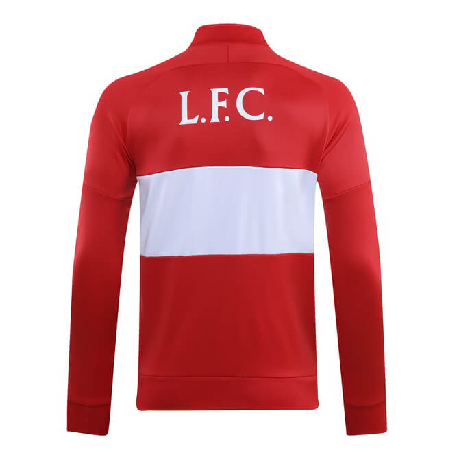 Liverpool Tracksuit Jacket 2020 2021 – Red White