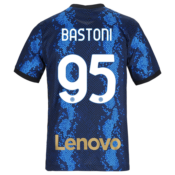 Inter Milan Home Jersey 2021/2022 + Bastoni 95 Printing