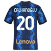 Inter Milan Home Jersey 2021/2022 + Çalhanoğlu 20 Printing
