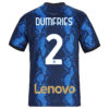 Inter Milan Home Jersey 2021/2022 + Dumfries 2 Printing