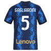 Inter Milan Home Jersey 2021/2022 + Gagliardini 5 Printing