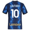Inter Milan Home Jersey 2021/2022 + Lautaro 10 Printing
