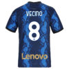 Inter Milan Home Jersey 2021/2022 + Vecino 8 Printing