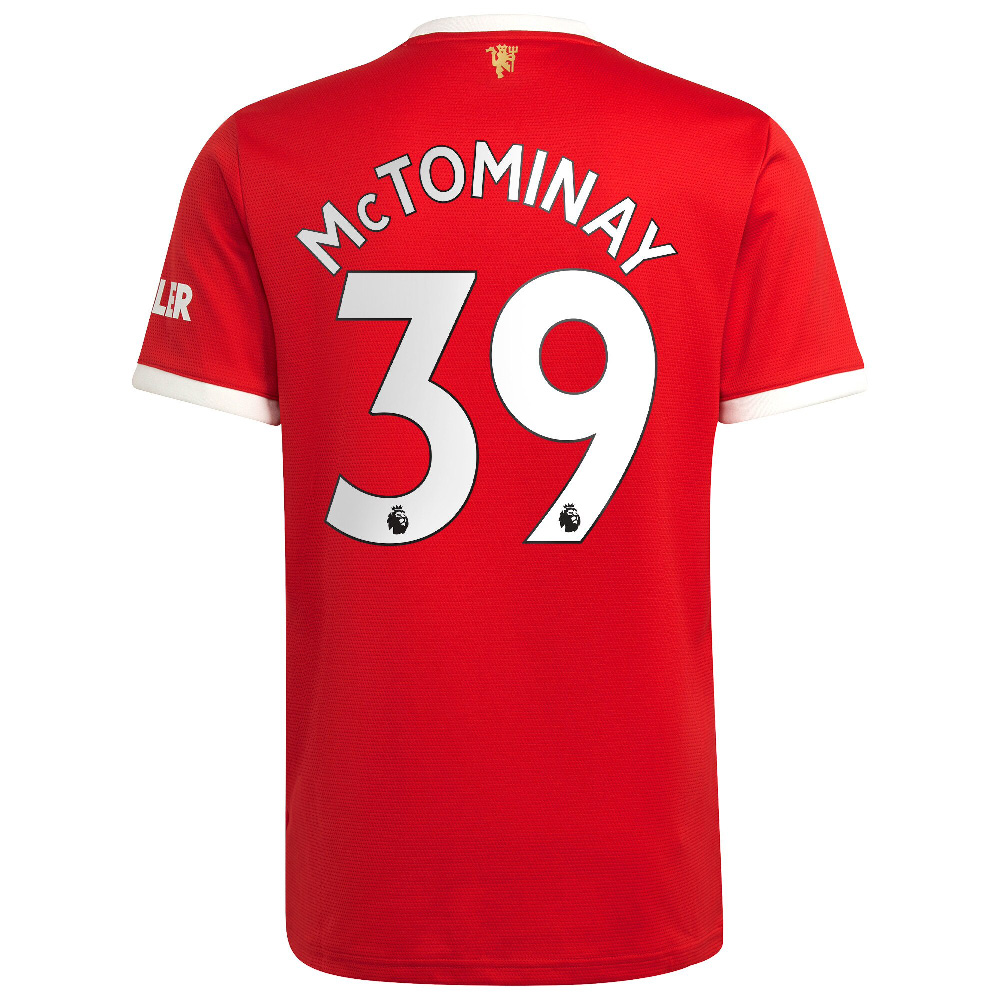 Manchester United Home Jersey 2021 2022 McTominay 39 Printing