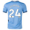 Manchester City Home Jersey 2024/2025 + Gvardiol 24 Printing