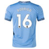 Manchester City Home Jersey 2024/2025 + Rodrigo 16 Printing
