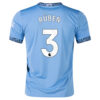 Manchester City Home Jersey 2024/2025 + Rúben 3 Printing