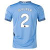 Manchester City Home Jersey 2024/2025 + Walker 2 Printing